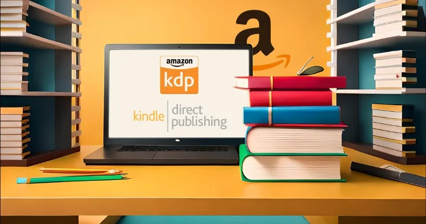 A finished book prepared for Amazon publishing